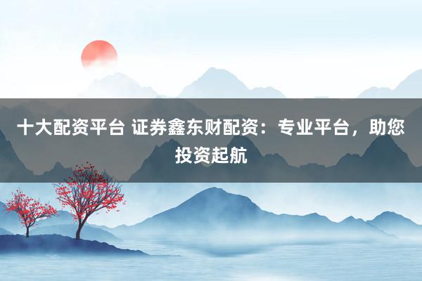 十大配资平台 证券鑫东财配资：专业平台，助您投资起航